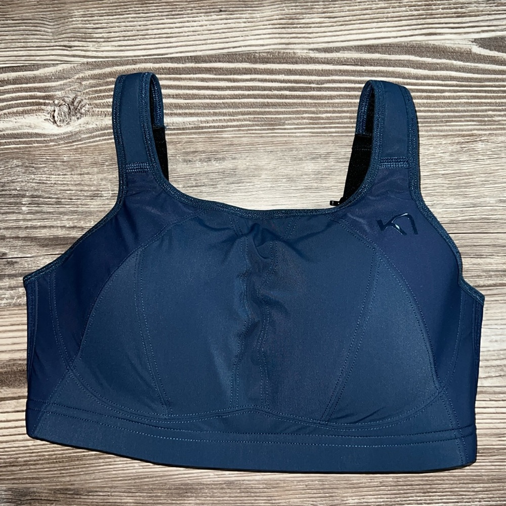 Kari Traa Convertible High Impact Sports Bra Blue 34B